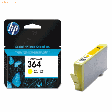 HP Tintenpatrone HP CB320EE gelb