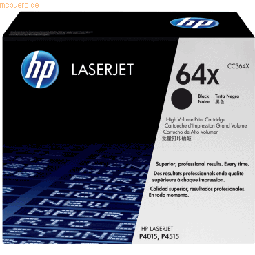 HP Toner HP CC364X schwarz