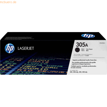 HP Toner HP 305A CE410A schwarz