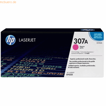 HP Toner HP 307A CE743A magenta