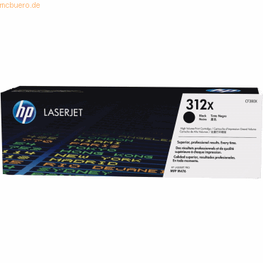 HP Toner HP CF380X schwarz