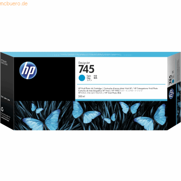 HP Tintendruckkopf HP 745 cyan