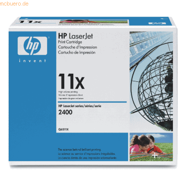 HP Toner HP Q6511X schwarz