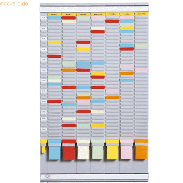 Jalema Wochenplantafelset mit 35 Schlitzen