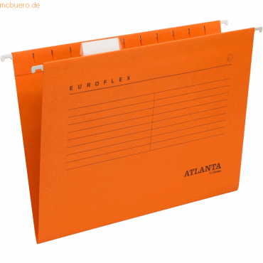 8710968385317 - 25 x Hängemappe Euroflex A4 orange