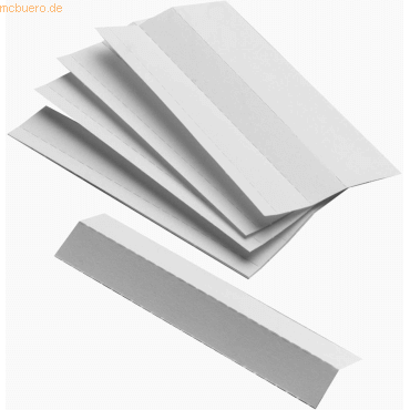 8710968531509 - Beschriftungsbögen für Beschriftungsfenster 90x12mm VE=25 Stück