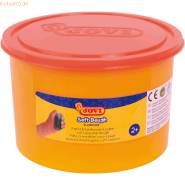 8412027026000 - Soft Dough BLANDIVER Knetmasse 460 g Dose orange Kinderknete 8412027026000 Jovi