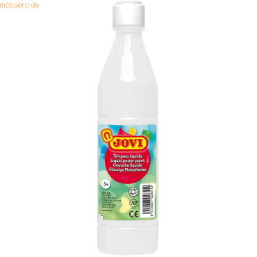 8412027003643 - Flüssige Plakatfarbe 500ml Flasche weiß 8412027003643 Jovi