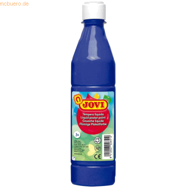 8412027003735 - Flüssige Plakatfarbe 500ml Flasche ultrablau 8412027003735 Jovi