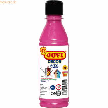 8412027024419 - DECOR ACRYL Mehrzweckfarben 250 ml Flasche magenta Acrylmalfarbe 8412027024419 Jovi