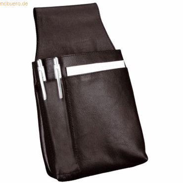 Alassio Gürteltasche für Kellnerbörsen 24x13x4cm Leder schwarz