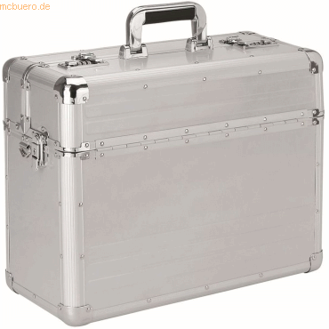 Alumaxx Pilotenkoffer Betha 47x37x20cm Aluminium silber