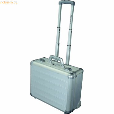 4021068451630 - ALUMAXX Business Trolley GALAXY mit Tragegriff und Rollen 1 Fach silber