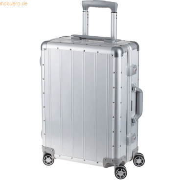 Alumaxx Reisetrolley Orbit 40x55x20cm Aluminium silber matt