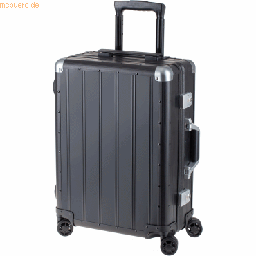 Alumaxx Reisetrolley Orbit 40x55x20cm Aluminium schwarz matt