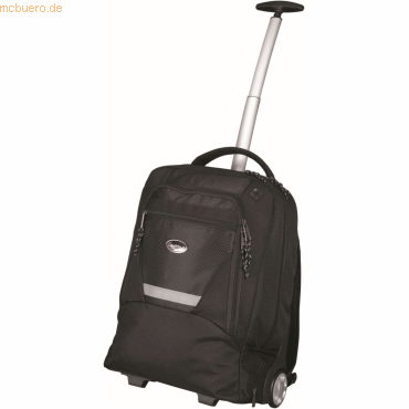 Lightpak Laptop Trolley-Rucksack Master 32,5x48,5x18cm Nylon schwarz