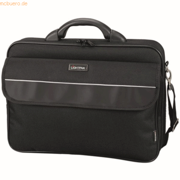 Lightpak Laptoptasche Elite L 17 Zoll 43x31x10cm Polyester schwarz