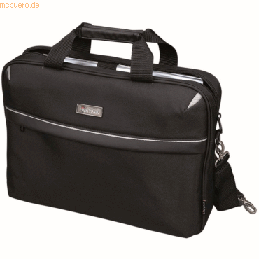 4021068461127 - Notebooktasche ® sierra Außenmaße 41 x 32 x 85 cm (b x h x t) Polyester schwarz Farbe schwarz - Lightpak