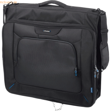 Lightpak Kleidersack Polyester ca. 54x60x9 cm schwarz