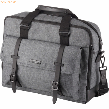 Lightpak Laptoptasche Twyx 400x310x120mm 600D Polyester grau