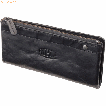 4021068476077 - Damengeldbörse Hypnotise 185x10x2cm Leder schwarz