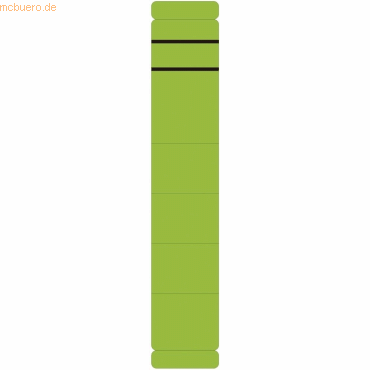4250062158492 -  Rückenschilder 5849 59 x 190 mm grün zum aufkleben 4250062158492 HEAD 5849 10 Stück