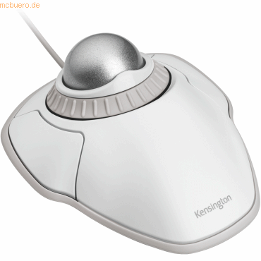 0085896725008 - Orbit® Trackball mit Scroll Ring  weiß - Trackball (Silber)