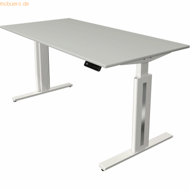 4044917440548 - Sitz- Stehtisch Move 3 fresh BxTxH 160x80x72-120cm lichtgrau 4044917440548 - Sitz- Stehtisch Move 3 fresh BxTxH 160x80x72-120cm lichtgrau