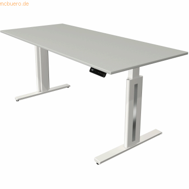 4044917440609 - Sitz- Stehtisch Move 3 fresh BxTxH 180x80x72-120cm lichtgrau 4044917440609 - Sitz- Stehtisch Move 3 fresh BxTxH 180x80x72-120cm lichtgrau