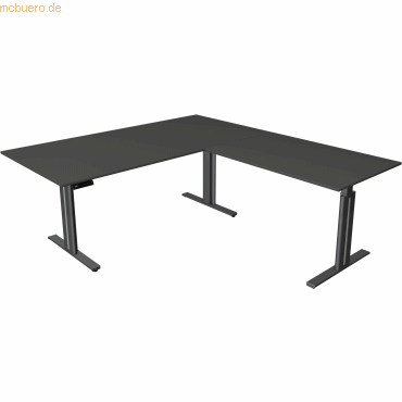 4044917439832 - Sitz-Steh-Schreibtisch Move 3 elegant 10325413 elektrisch höhenverstellbar 72-120cm (H) 200cmx220cm (BxT) L-Form anthrazit 4044917439832 - Sitz-Steh-Schreibtisch Move 3 elegant 10325413 elektrisch höhenverstellbar 72-120cm (H) 200cmx220cm (BxT) L-Form anthrazit