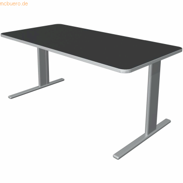 4044917438224 - Schreibtisch Unic BxTxH 160x80x75cm anthrazit 4044917438224 - Schreibtisch Unic BxTxH 160x80x75cm anthrazit