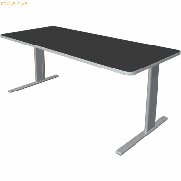 4044917438255 - Schreibtisch Unic BxTxH 180x80x75cm anthrazit 4044917438255 - Schreibtisch Unic BxTxH 180x80x75cm anthrazit