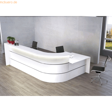 4044917440319 - Große L-Theke BARI mit Beratungsplatz weiß 4044917440319 - Große L-Theke BARI mit Beratungsplatz weiß
