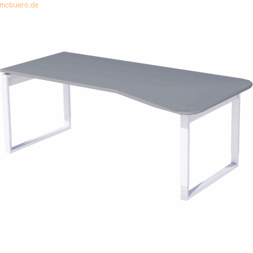 4044917429659 - Freiformtisch Fresh BxT 195x80 100cm höhenverstellbar grafit 4044917429659 - Freiformtisch Fresh BxT 195x80 100cm höhenverstellbar grafit