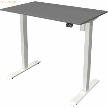 4044917437661 - Move 1 Elektrisch Höhenverstellbar Sitz-Stehschreibtisch Rechteckig Graphit T-Fuß 1000 (B) x 600 (T) x 1230 (H) mm Melamin Stahl 4044917437661 - Move 1 Elektrisch Höhenverstellbar Sitz-Stehschreibtisch Rechteckig Graphit T-Fuß 1000 (B) x 600 (T) x 1230 (H) mm Melamin Stahl