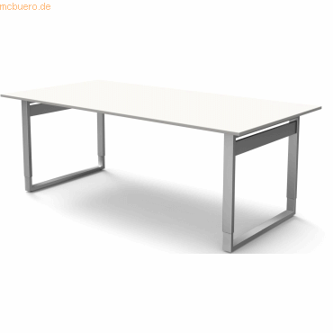 4044917433137 - Schreibtisch StageOne Form 5 XL BxT 200x100cm weiß 4044917433137 - Schreibtisch StageOne Form 5 XL BxT 200x100cm weiß