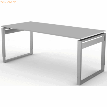 4044917433168 - Schreibtisch StageOne Form 5 BxT 180x80cm lichtgrau 4044917433168 - Schreibtisch StageOne Form 5 BxT 180x80cm lichtgrau