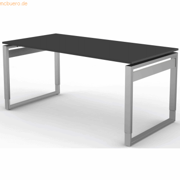 4044917433267 - Schreibtisch StageOne Form 5 BxT 160x80cm anthrazit 4044917433267 - Schreibtisch StageOne Form 5 BxT 160x80cm anthrazit