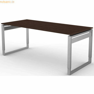 4044917433328 - Schreibtisch StageOne Form 5 BxT 180x80cm wenge 4044917433328 - Schreibtisch StageOne Form 5 BxT 180x80cm wenge