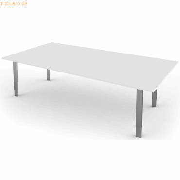 4044917432581 - Schreibtisch StageOne Form 5 XL BxT 200x100cm weiß 4044917432581 - Schreibtisch StageOne Form 5 XL BxT 200x100cm weiß
