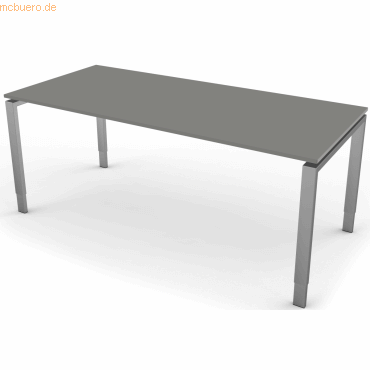 4044917432291 - Schreibtisch StageOne Form 5 BxT 180x80cm grafit 4044917432291 - Schreibtisch StageOne Form 5 BxT 180x80cm grafit