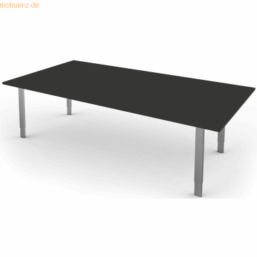 4044917432598 - Schreibtisch StageOne Form 5 XL BxT 200x100cm anthrazit 4044917432598 - Schreibtisch StageOne Form 5 XL BxT 200x100cm anthrazit