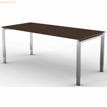 4044917432369 - Schreibtisch StageOne Form 5 BxT 180x80cm wenge 4044917432369 - Schreibtisch StageOne Form 5 BxT 180x80cm wenge