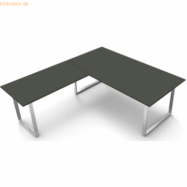 4044917436275 - Schreibtisch Aveto 200 Bügel-Gestell 200x100x68-82cm Anbau 4044917436275 - Schreibtisch Aveto 200 Bügel-Gestell 200x100x68-82cm Anbau