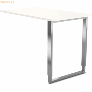 4044917428058 - Anbautischtisch Aveto Bügelgestell 160x80x68-82cm höhenverste