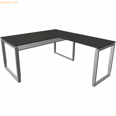 4044917438606 - Schreibtisch Architekt BxTxH 160x180x75cm (mit Anbautisch) an 4044917438606 - Schreibtisch Architekt BxTxH 160x180x75cm (mit Anbautisch) an