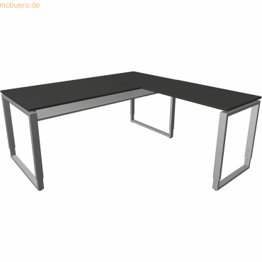 4044917438613 - Schreibtisch Architekt BxTxH 180x180x75cm (mit Anbautisch) an 4044917438613 - Schreibtisch Architekt BxTxH 180x180x75cm (mit Anbautisch) an