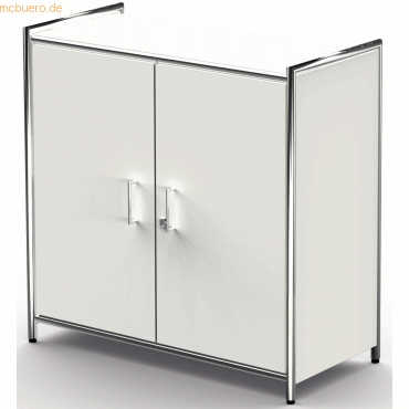 Kerkmann Sideboard Artline BxTxH 80x38x78cm 2OH weiß