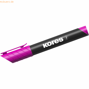Kores Permanentmarker XP1 3mm Rundspitze pink