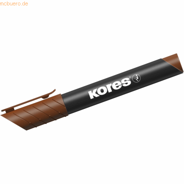 Kores Permanentmarker XP1 3mm Rundspitze braun